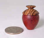 Padauk Zebrawood Lidded Vessel.jpg (27467 bytes)