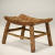 Hickory Bark Woven Bent Bench