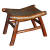 White Oak Woven Bent Bench